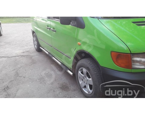 MERCEDES-BENZ VITO W638 с 1996-2003 боковые подножки ASUS d60 из нержавеющей стали
